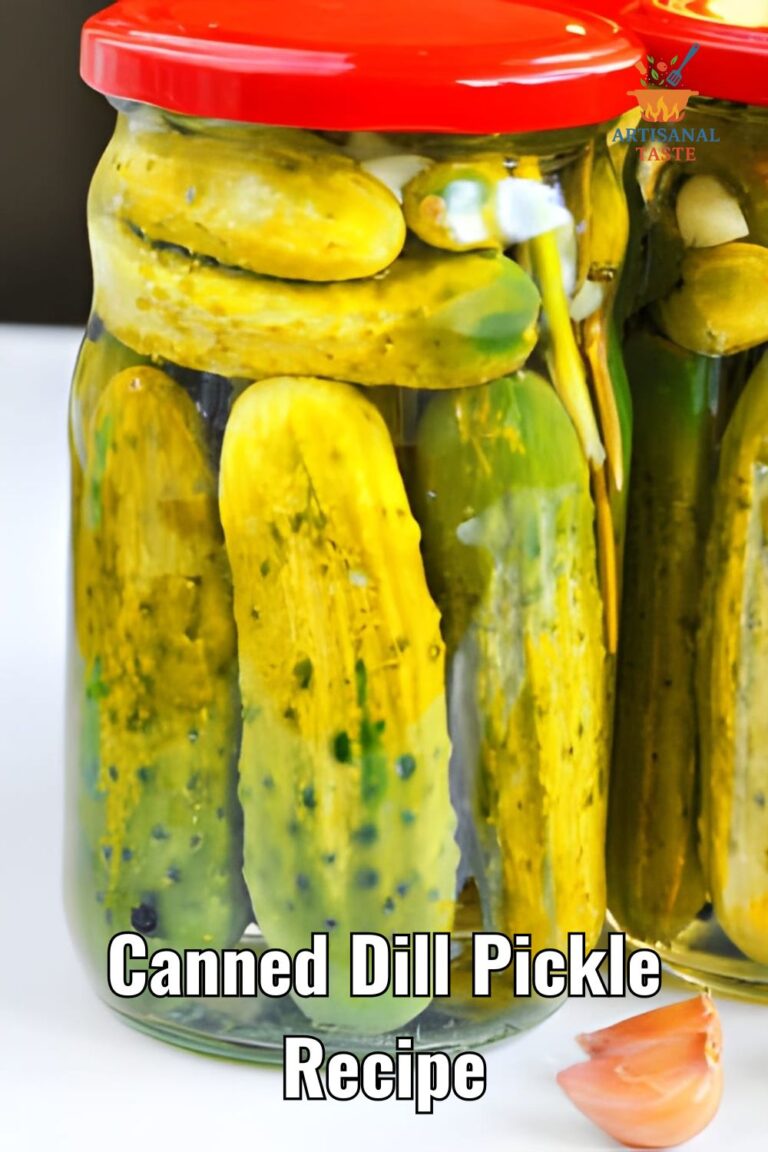 Canned Dill Pickle Recipe