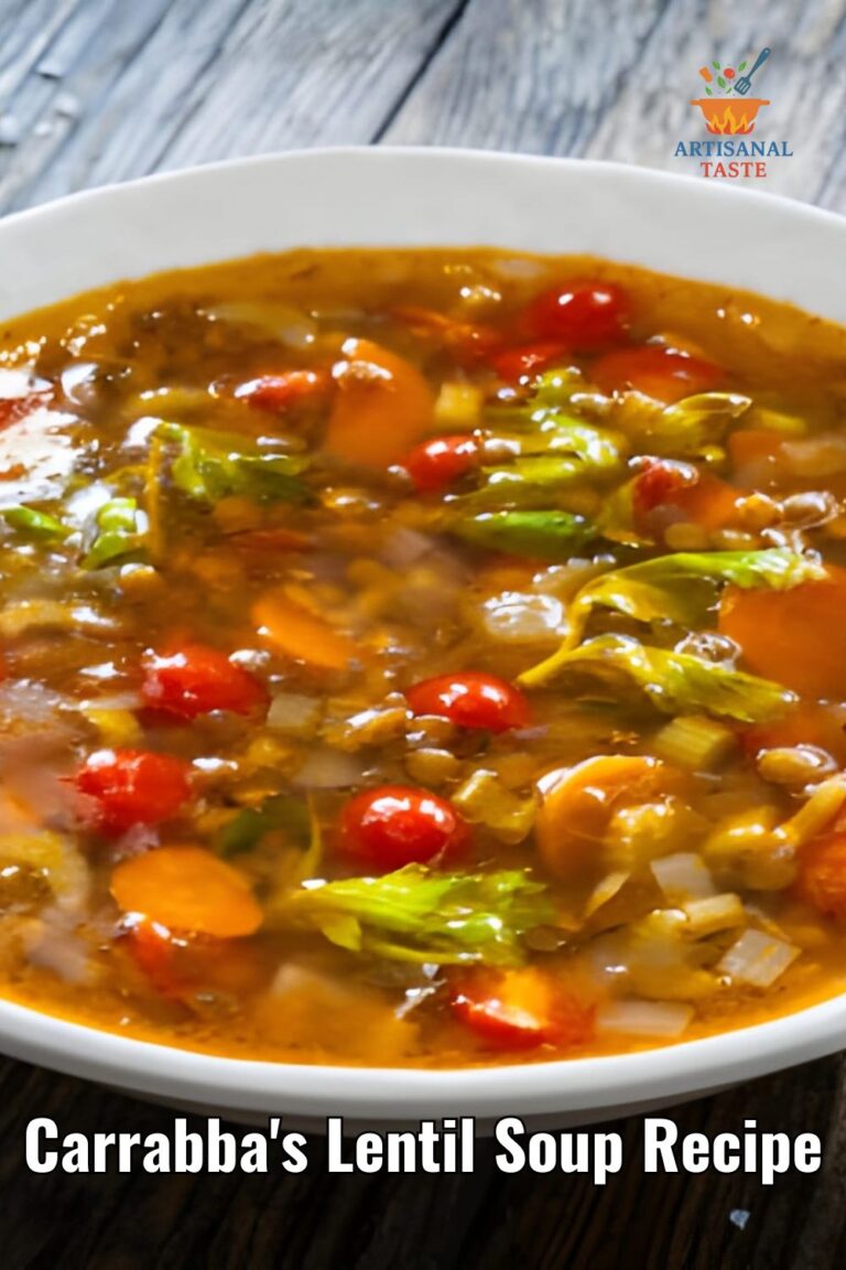 Carrabba's Lentil Soup Recipe