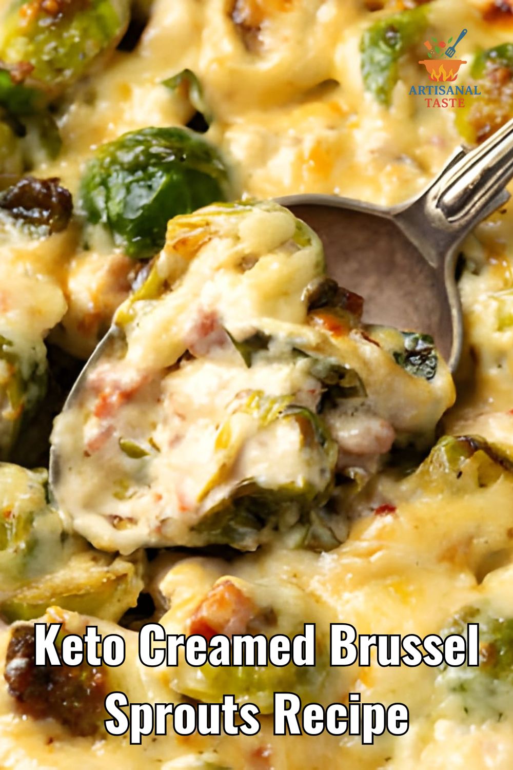 Keto Creamed Brussel Sprouts Recipe