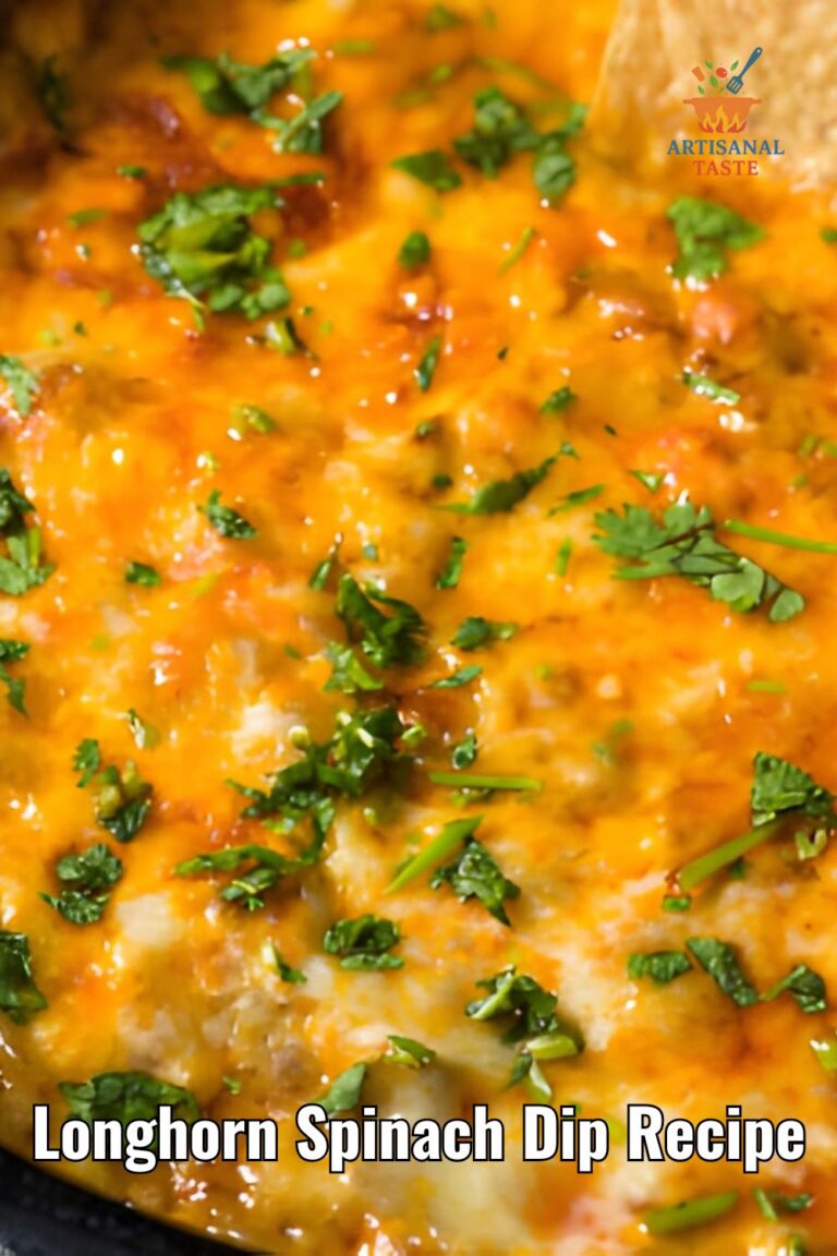 Longhorn Spinach Dip Recipe