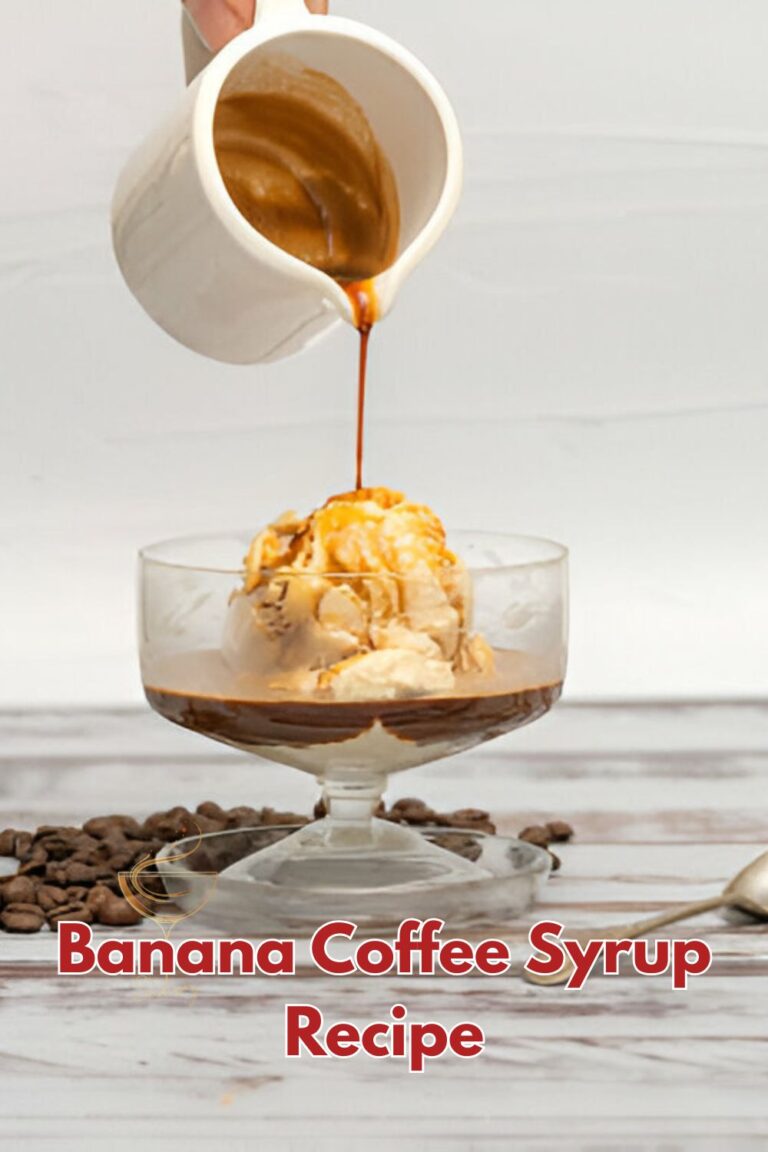 Banana Coffee Syrup Recipe