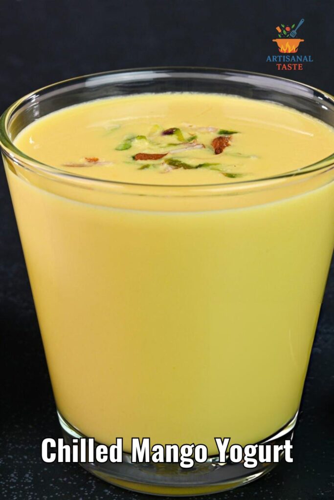 Chilled Mango Yogurt